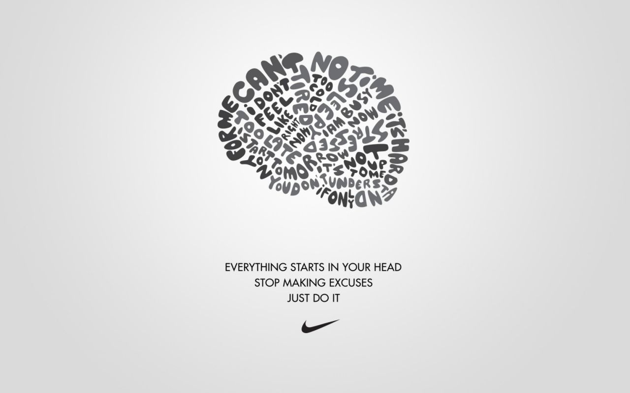Nike No Excuses Wallpapers on WallpaperDog