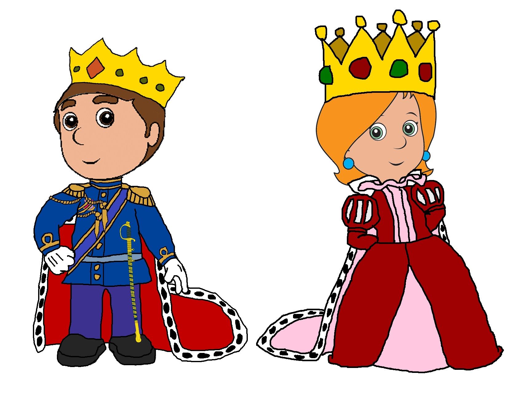 King & Queen Cartoon Wallpapers on WallpaperDog