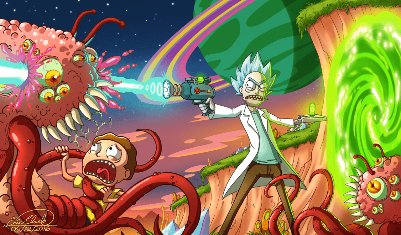 Featured image of post Rick And Morty Computer Wallpaper Hd They add glamor to your computer and make it look aesthetically appealing and highly presentable