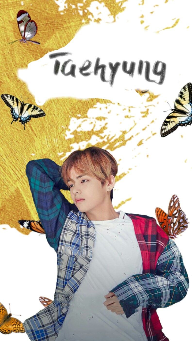 Tae BTS Butterfly Wallpapers on WallpaperDog