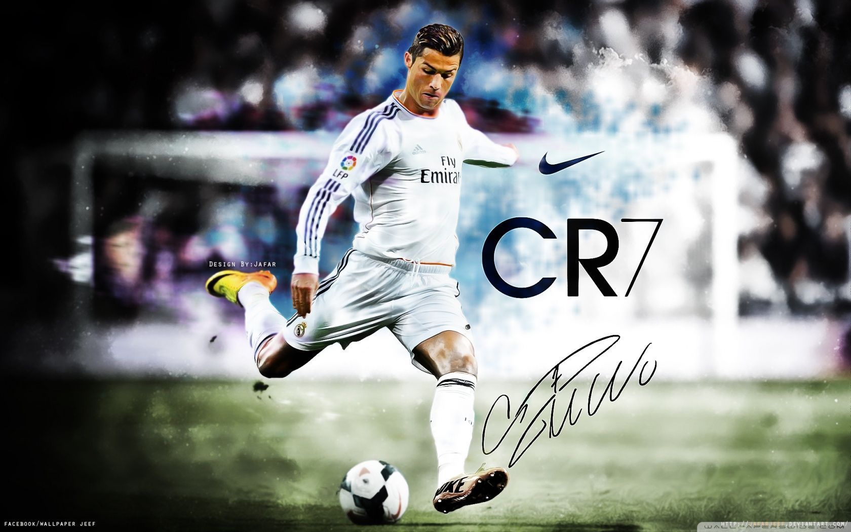 CR7 Real Madrid Logo Wallpapers on WallpaperDog