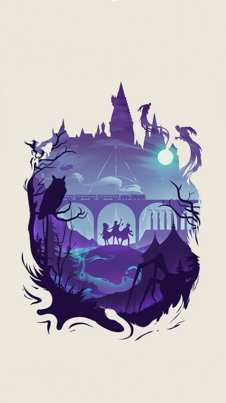 Harry potter illustrations HD wallpapers  Pxfuel