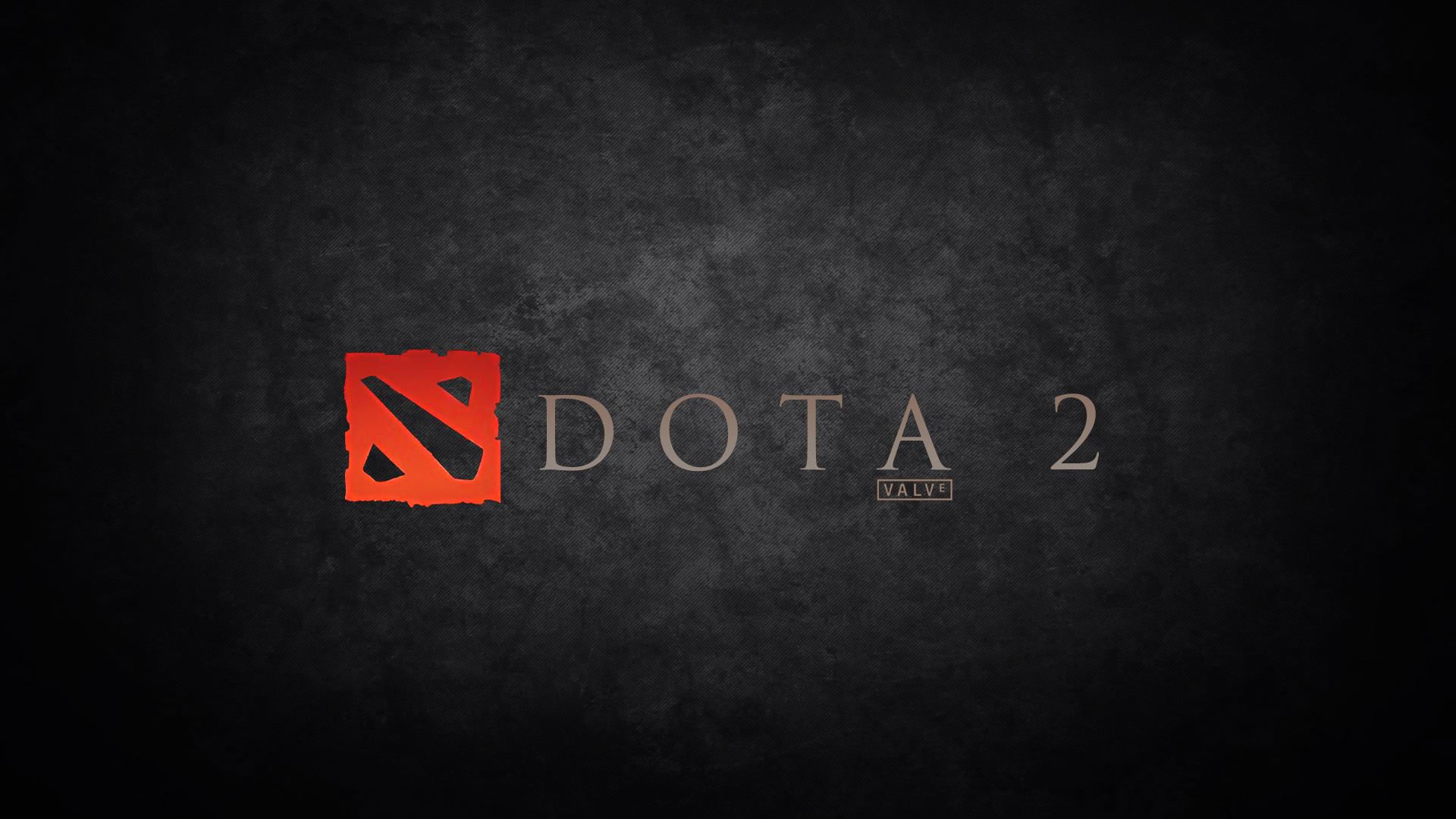 dota 2 logo wallpaper 1366x768