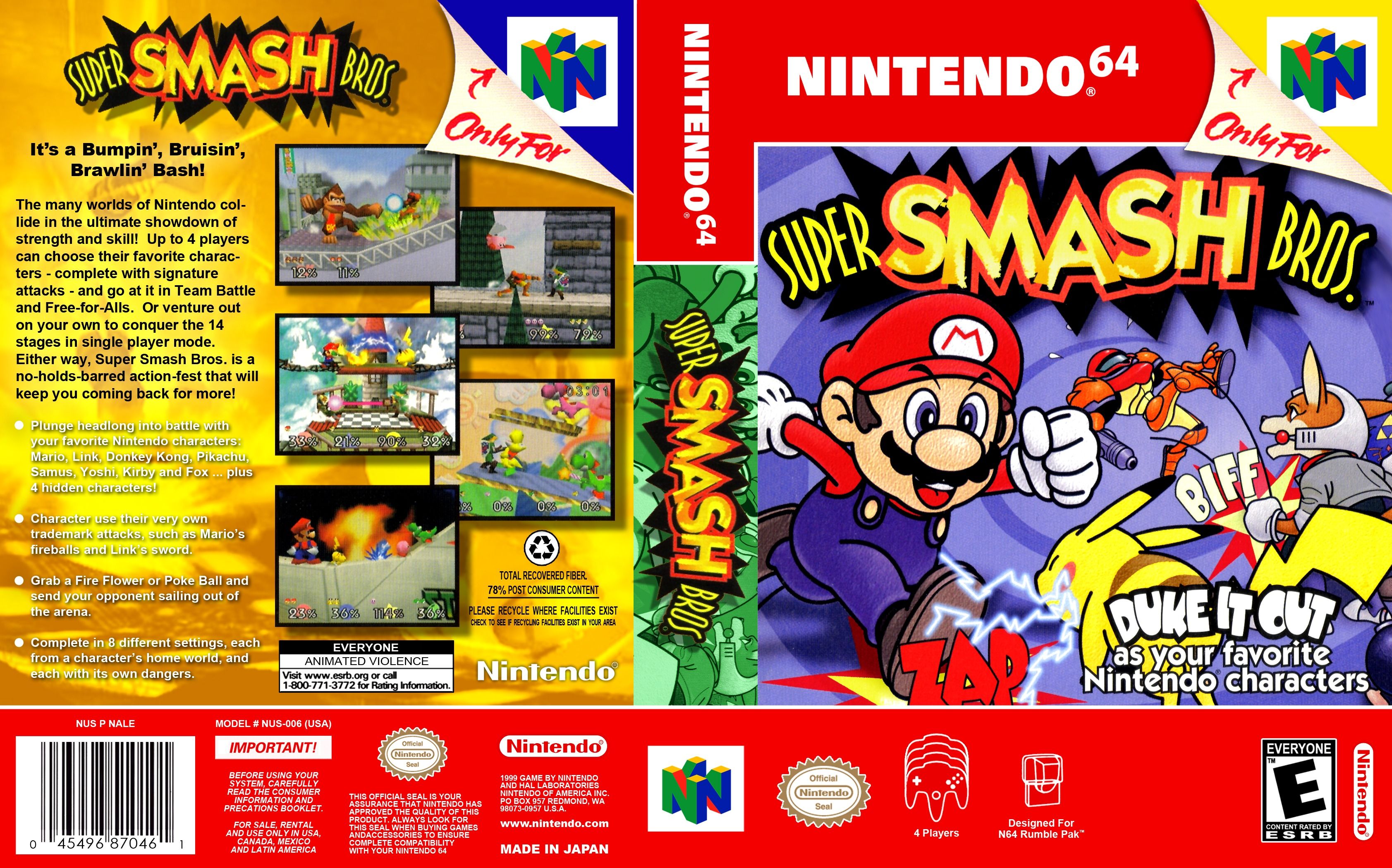 Сборник игр нинтендо. Nintendo 64 смэш БРОС. Супер Смаш БРОС Нинтендо 64. Super Smash Bros на Нинтендо 64. Super Smash Bros Nintendo 64.