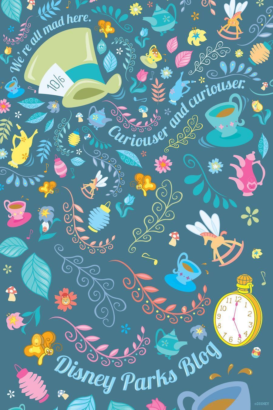 Create an Alice in Wonderland Themed iPhone Wallpaper in Pixelmator