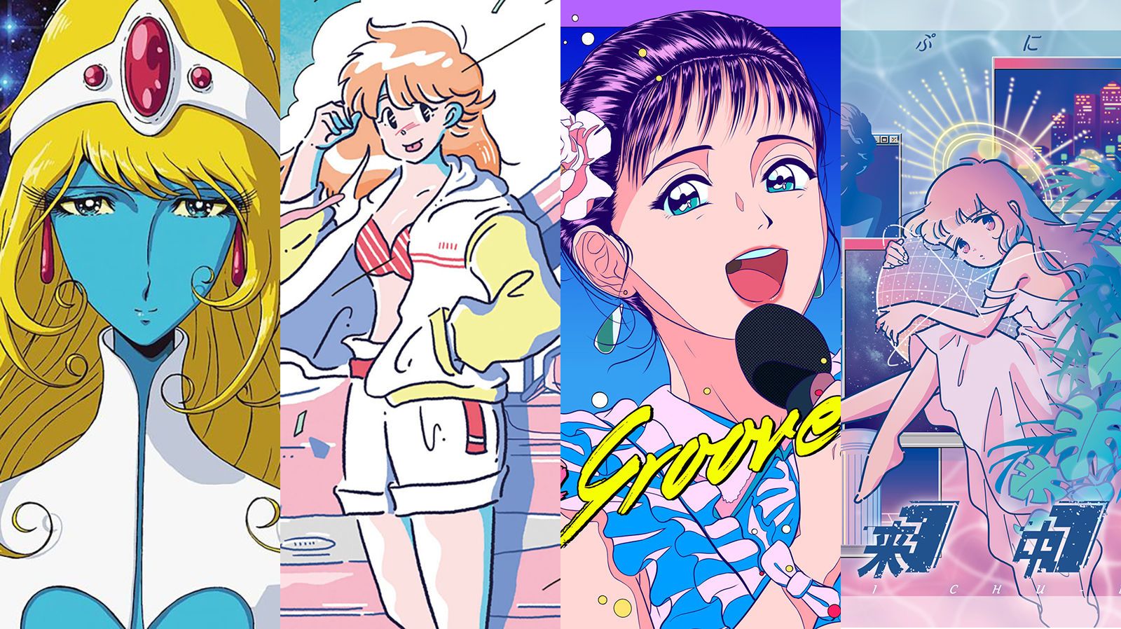 80s Retro Anime Aesthetic Wallpaper Desktop - Anime Wallpaper HD