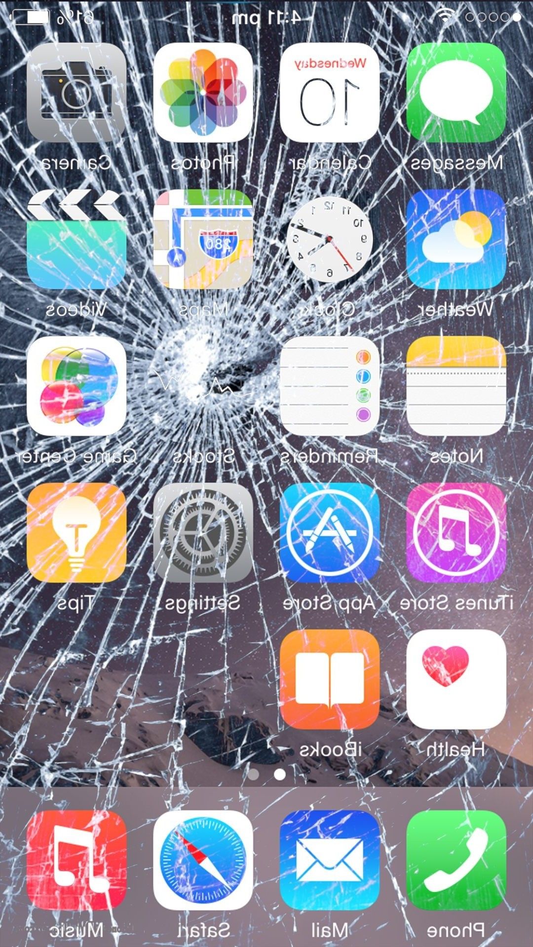 iPhone Cracked Screen Wallpapers on WallpaperDog
