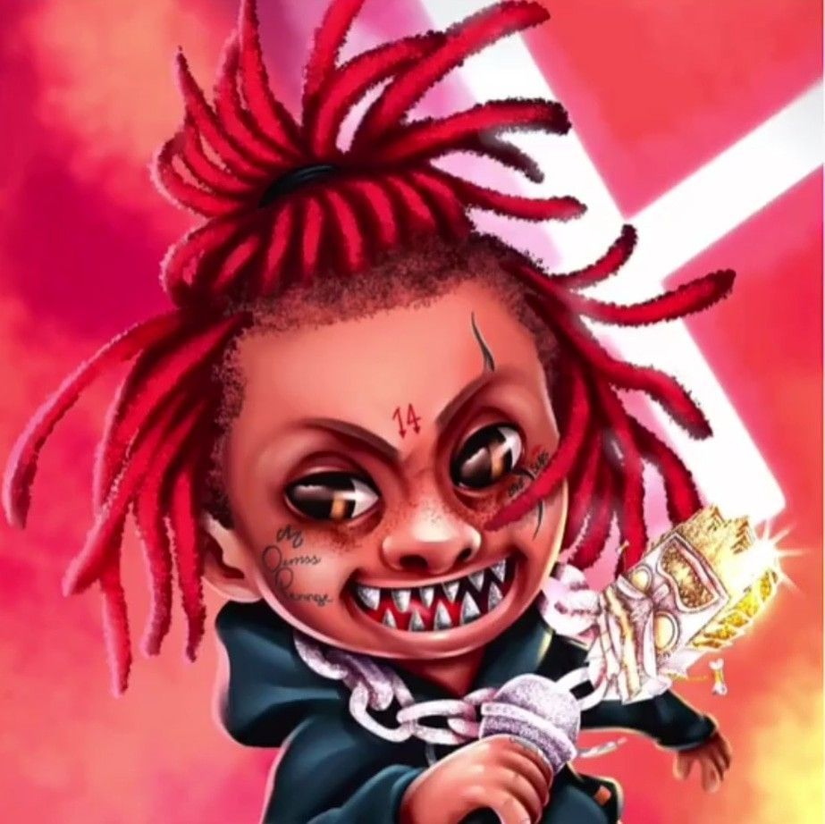 Cartoon Trippie Redd Wallpapers on WallpaperDog