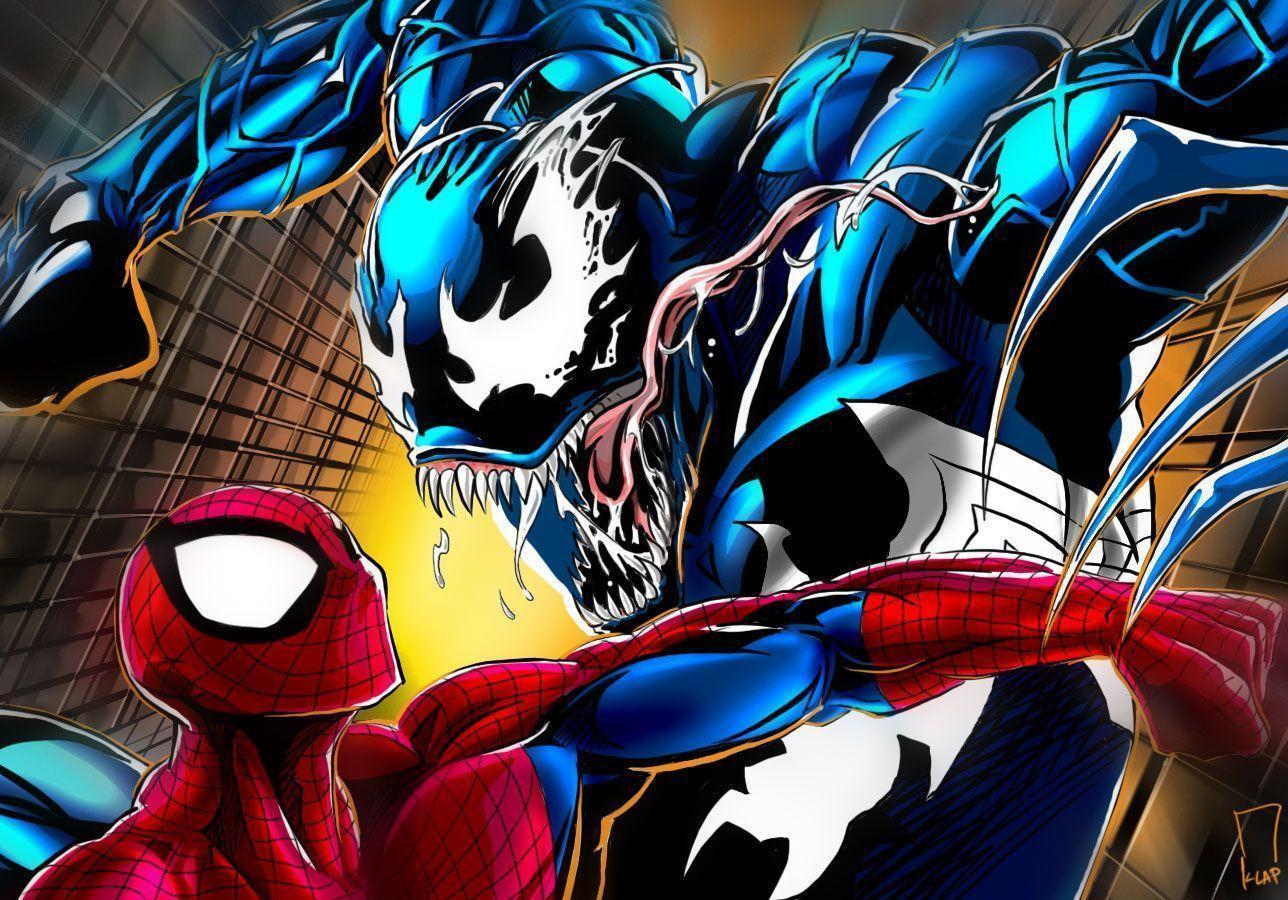 Venom Spider-Man Desktop Wallpapers on WallpaperDog