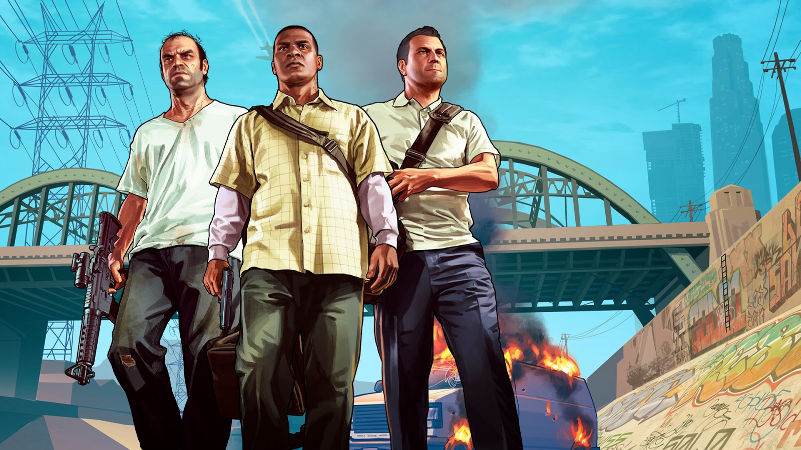 GTA 5 Wallpaper HD 1080P - WallpaperSafari