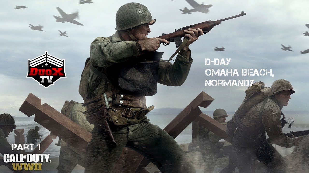 Call Of Duty WW2 Normandy D-DAY 4K-8K HDR Realistic Ultra Graphics