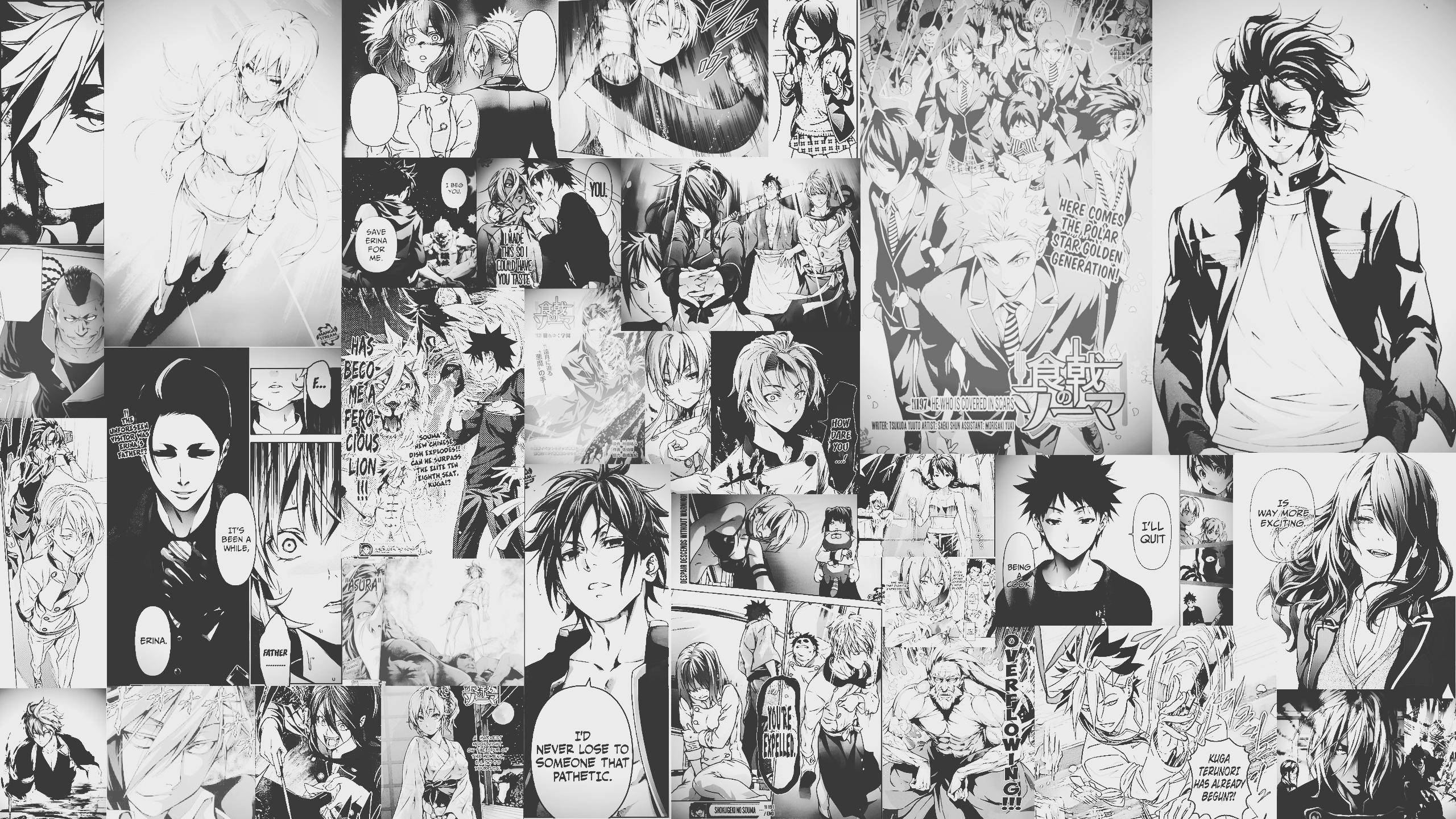 Black And White Manga Wallpapers On Wallpaperdog