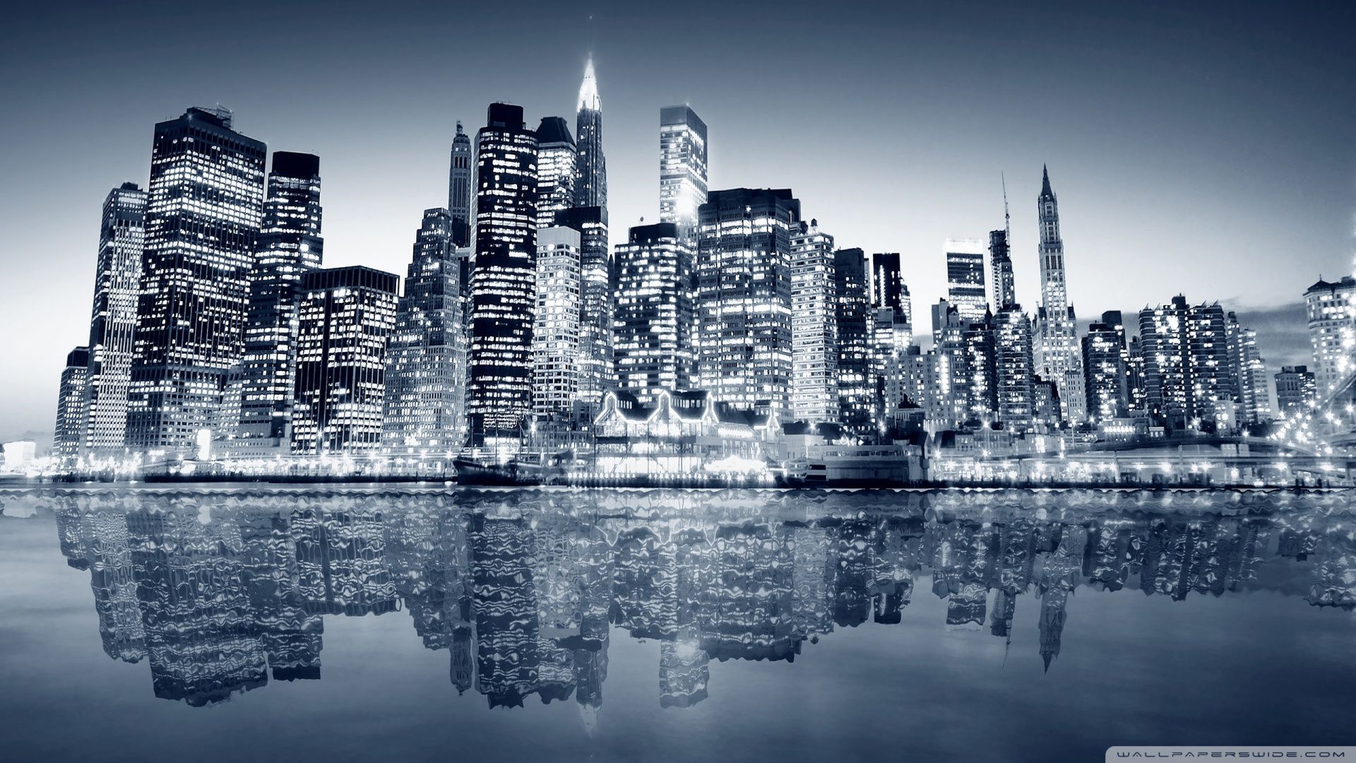 New York City Wallpaper 4K Cityscape Night World 435
