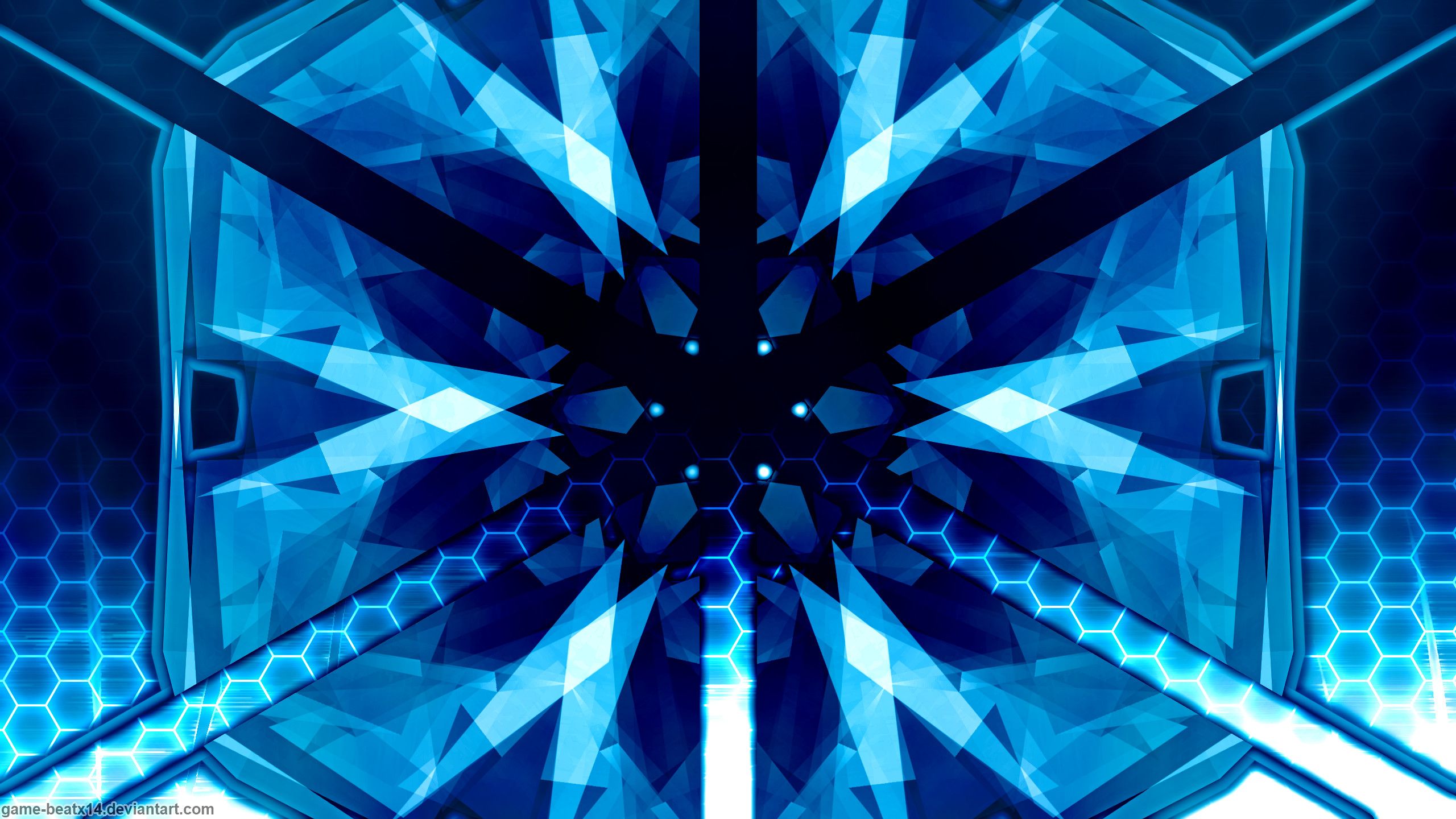 Blue Gaming Wallpaper 4K : Abstract Gaming Wallpaper 4k 2560x1440