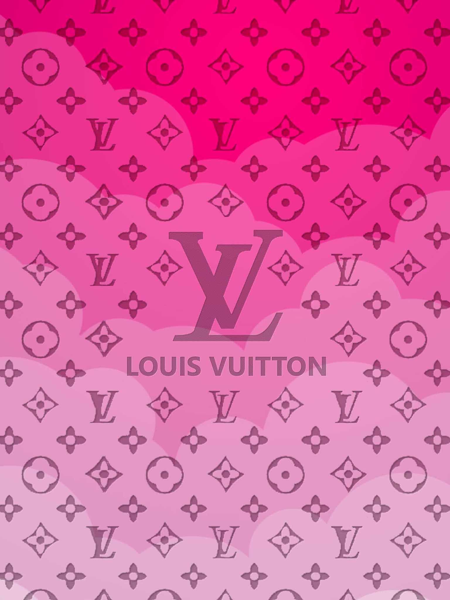 Pink Louis Vuitton Wallpaper For Roomba