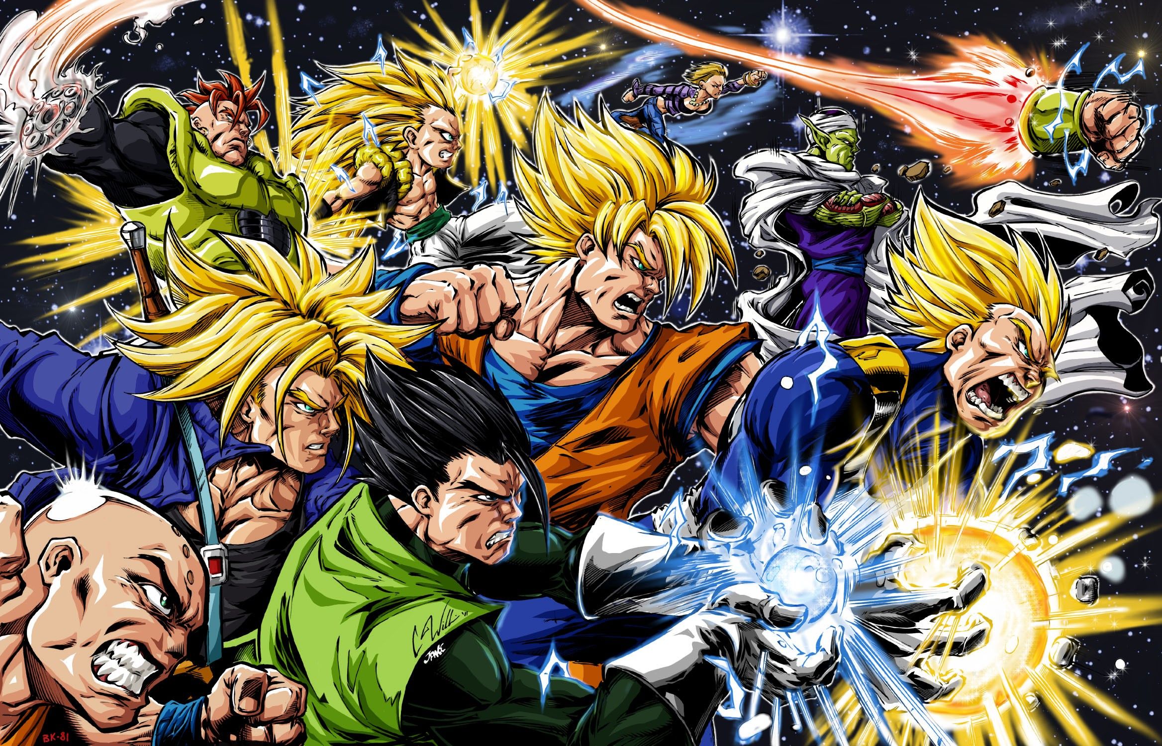 dragon ball z wallpaper 1080p