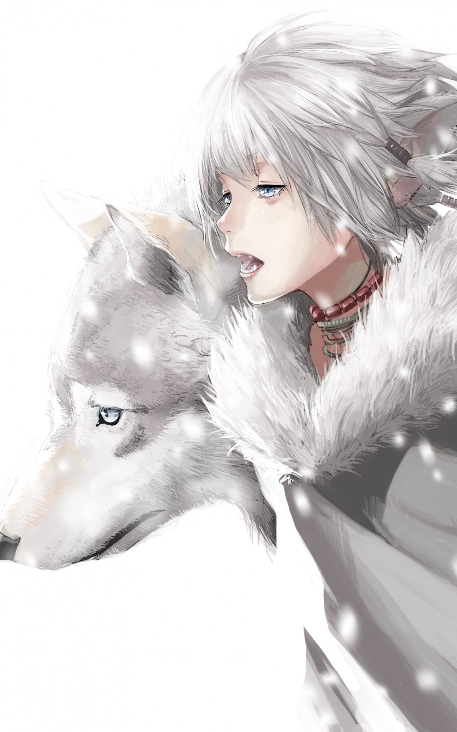 Anime Wolf Boy