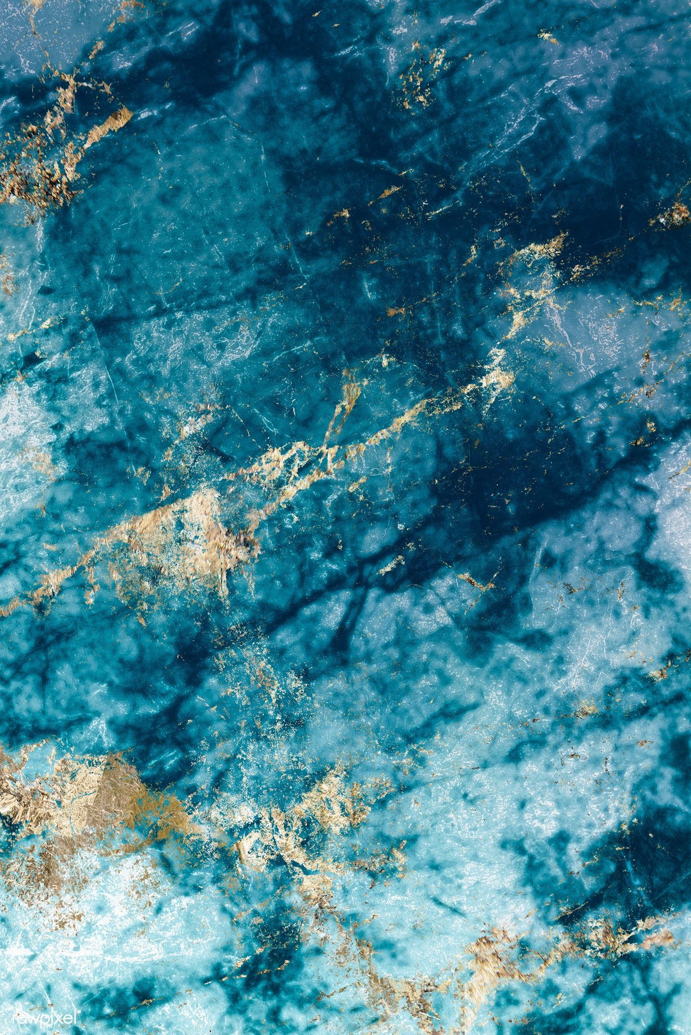 Blue And Gold Marble Wallpapers On Wallpaperdog