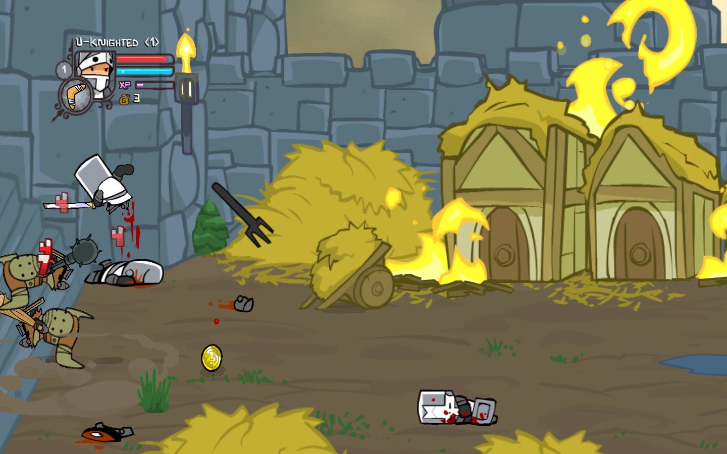 Карта castle crashers