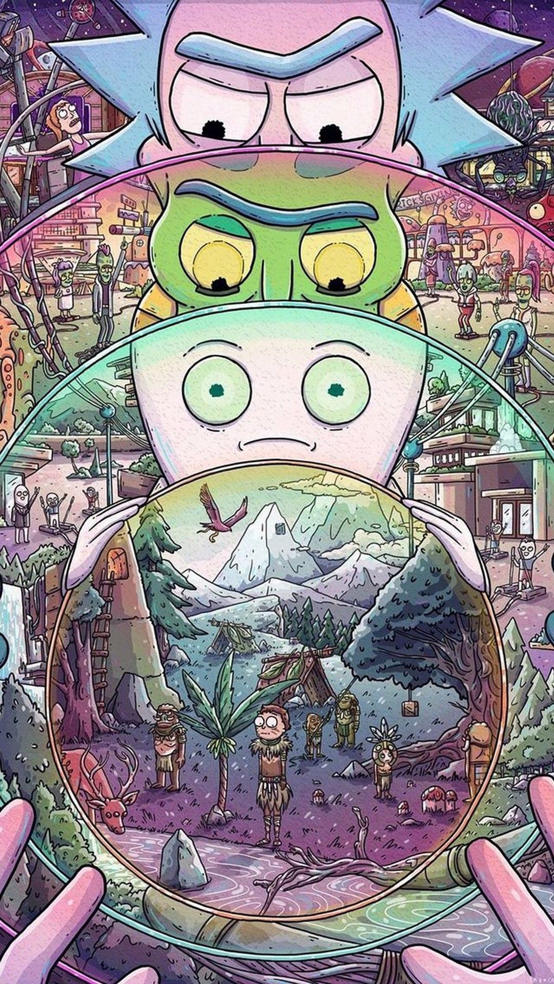 Best Rick and morty iPhone HD Wallpapers - iLikeWallpaper