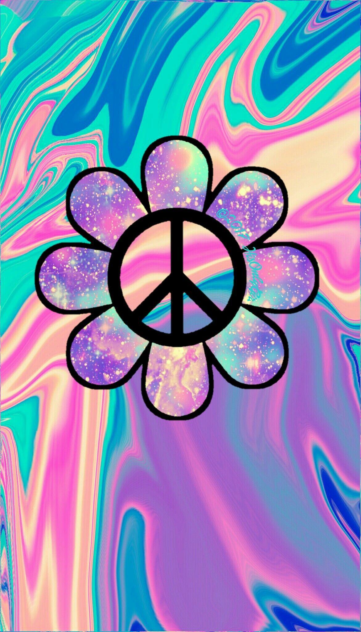 Tie Dye Peace Sign Wallpapers on WallpaperDog