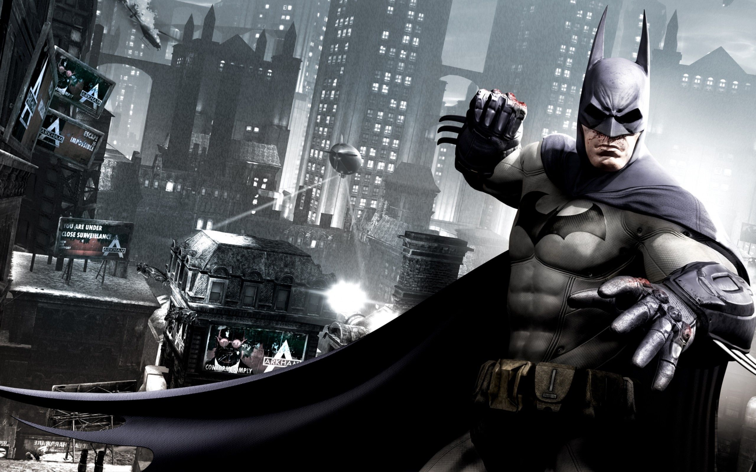 Batman Arkham City Full Hd Wallpaper 4k  Wallpaperforu