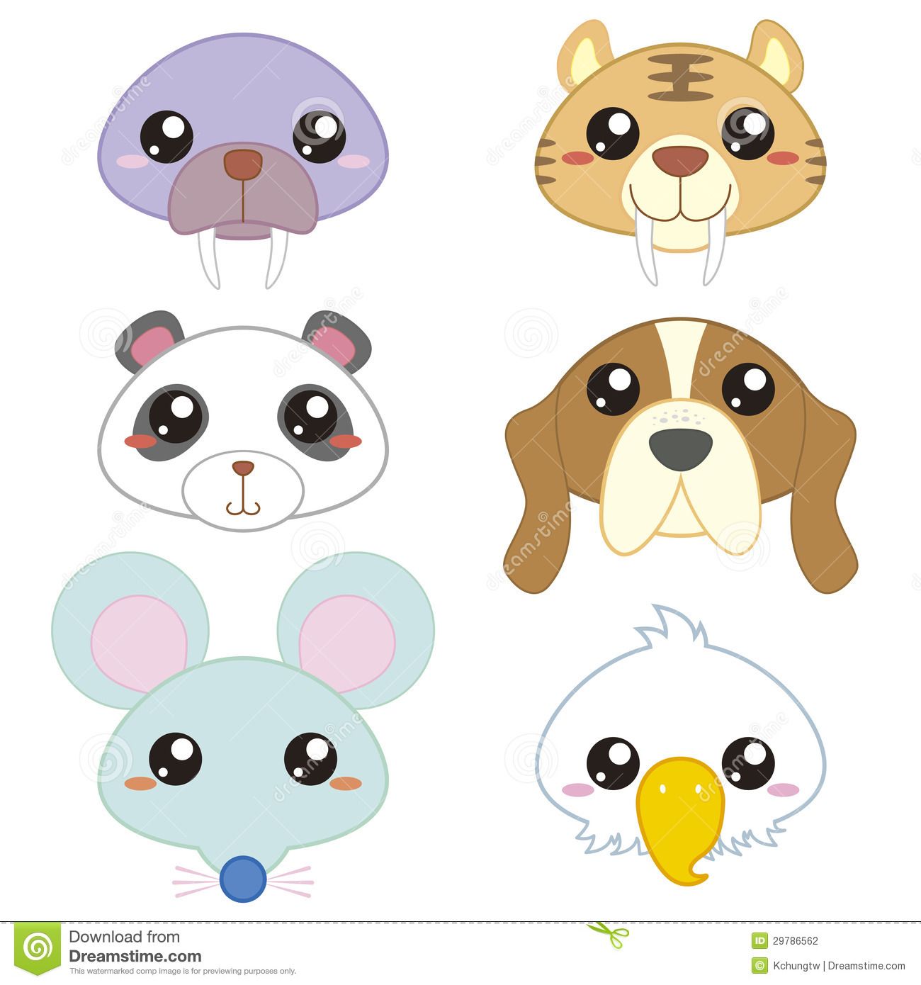 Cute Cartoon Animal Wallpapers on WallpaperDog
