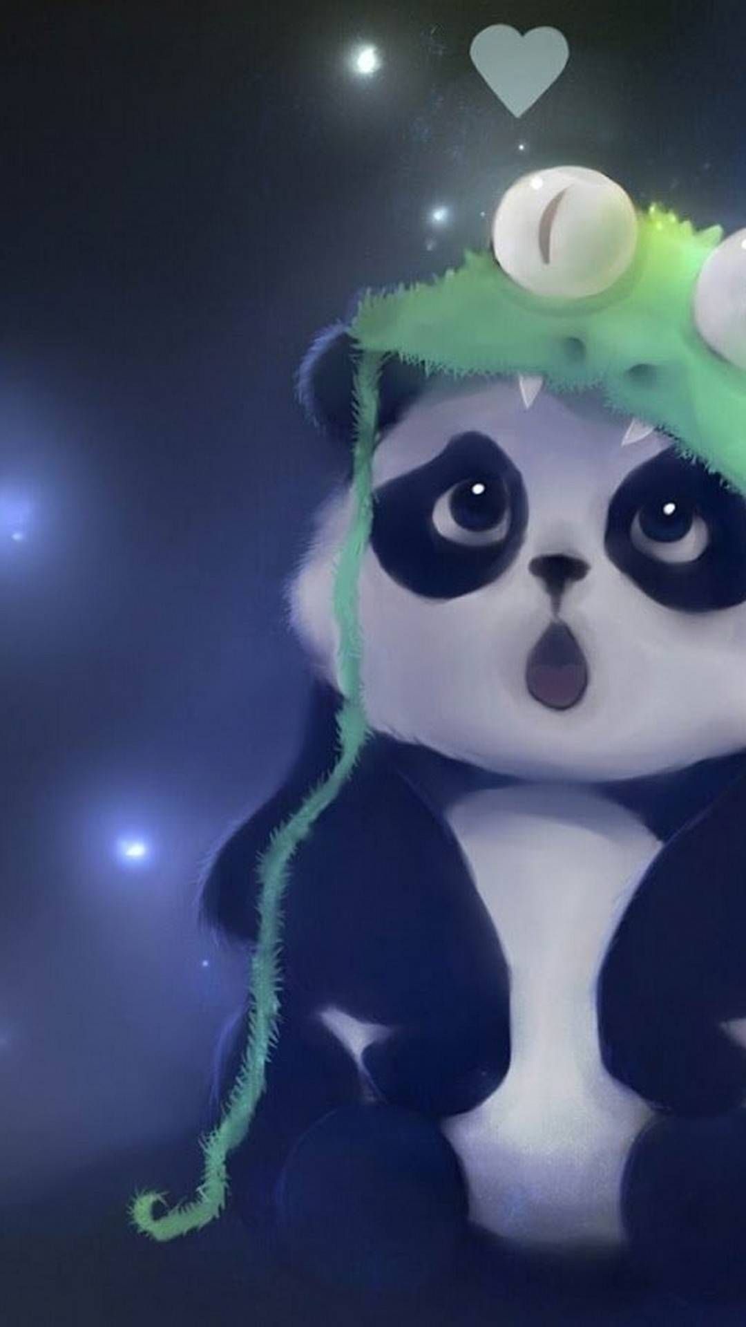 Cute Panda iPhone Wallpapers on