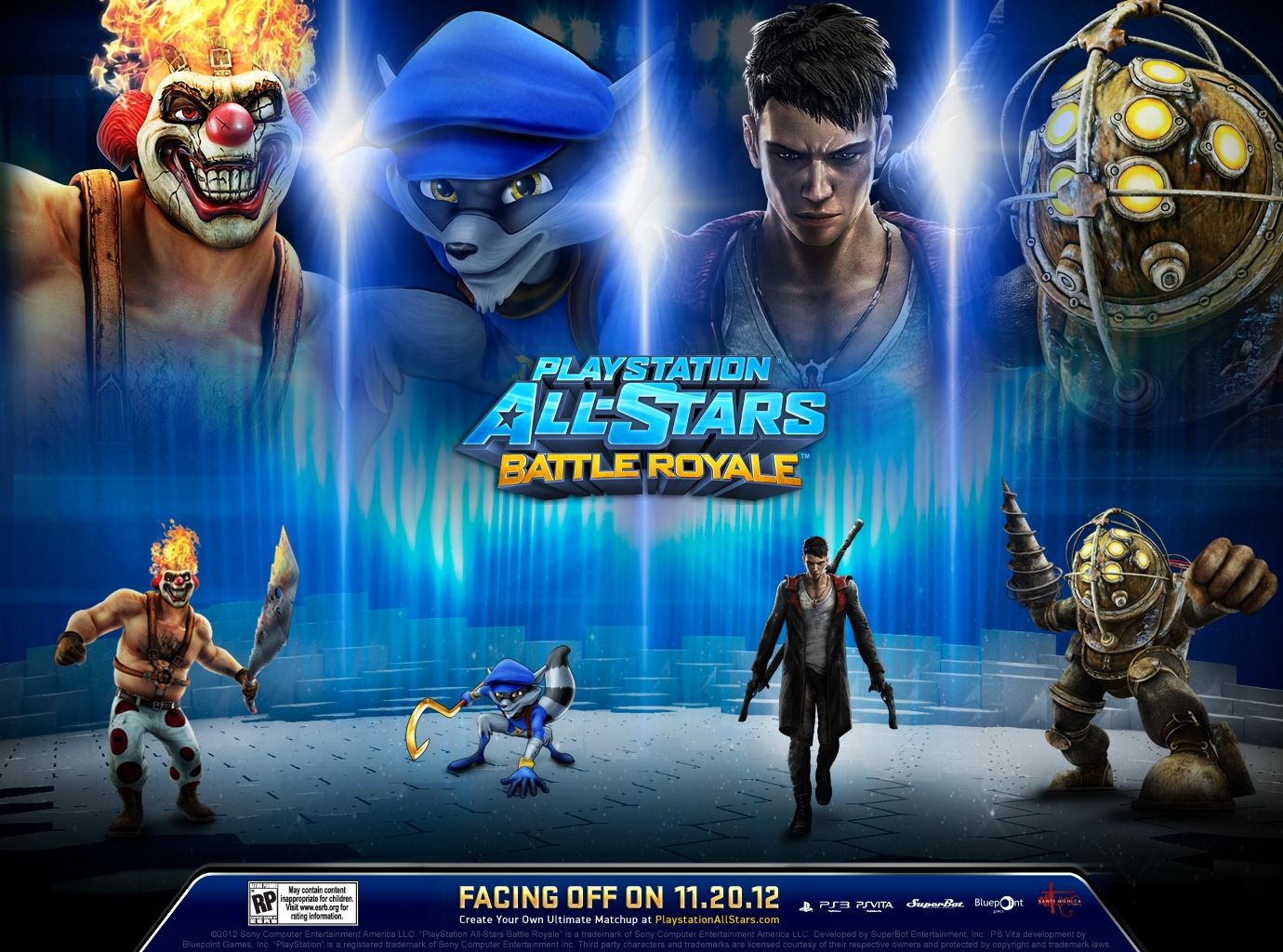 Ps All Star Battle Royale Ps Vita Wallpapers on WallpaperDog