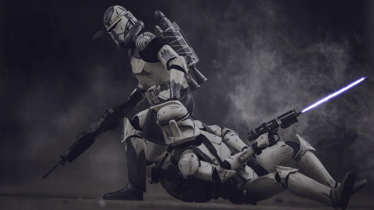Star Wars The Clone Wars  Season  Clone Trooper Helmet 4K wallpaper