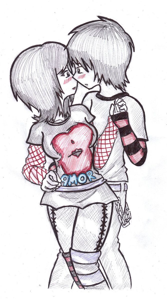 Cute Emo Anime Couples Wallpapers On WallpaperDog Cute Emo Anime Couples Wallpapers On WallpaperDog