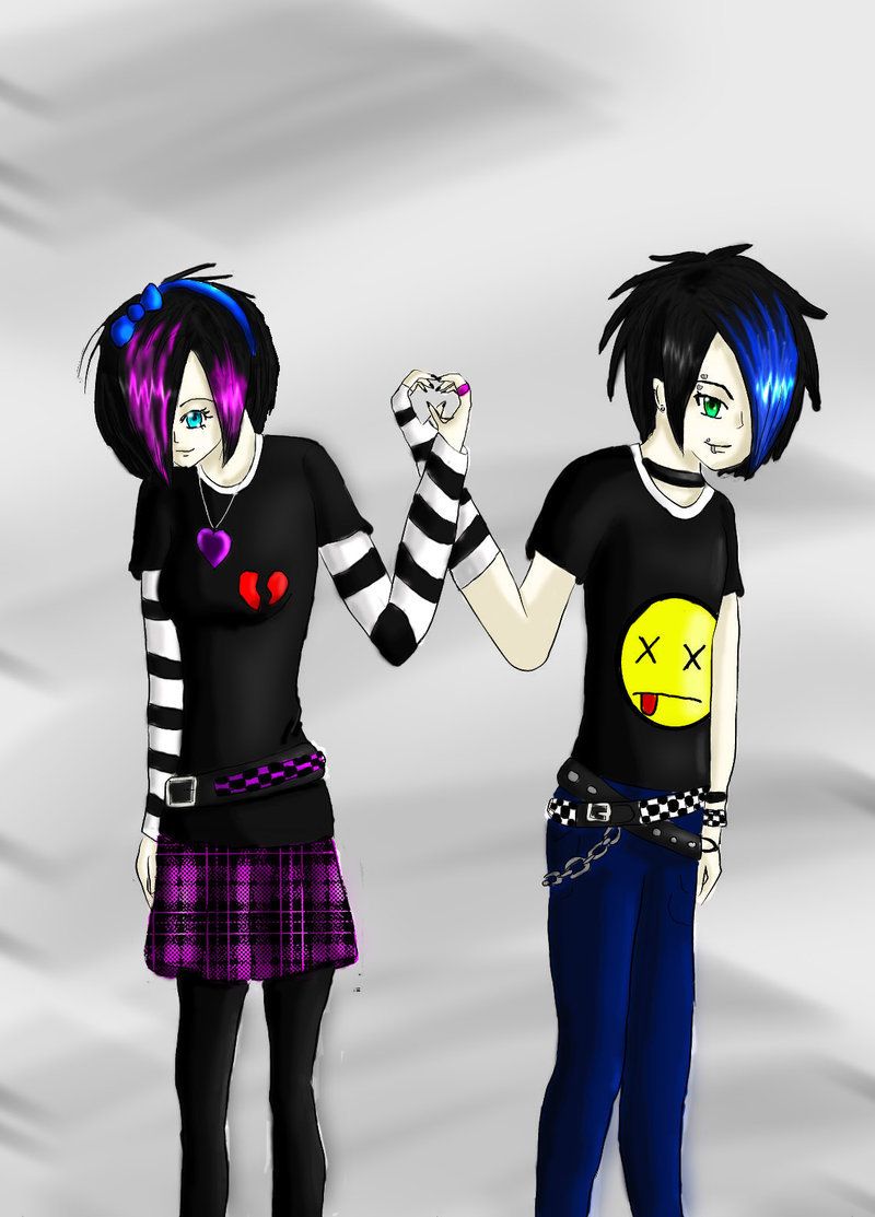 Cute Emo Anime Couples Wallpapers On WallpaperDog Cute Emo Anime Couples Wallpapers On WallpaperDog