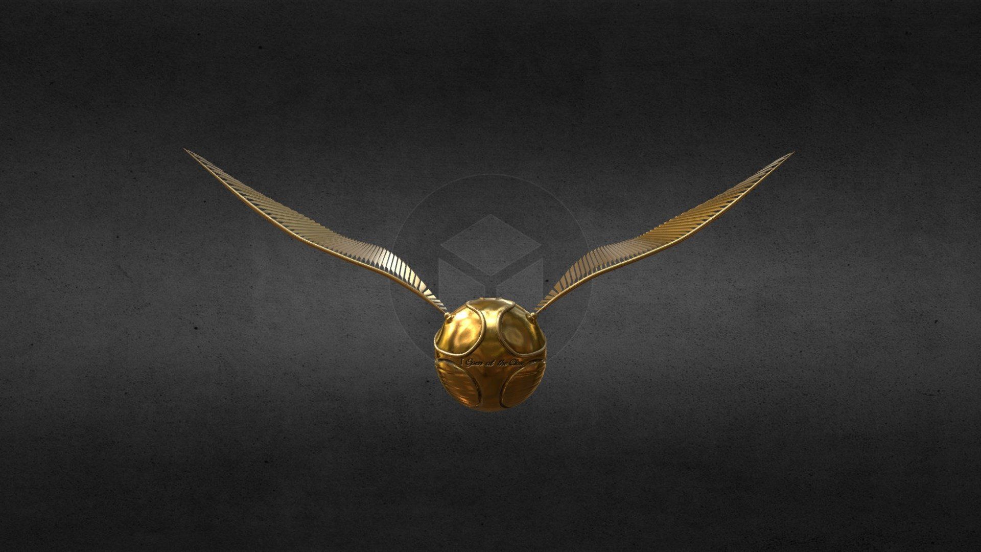 Harry Potter Golden Snitch Nail Art - wide 1