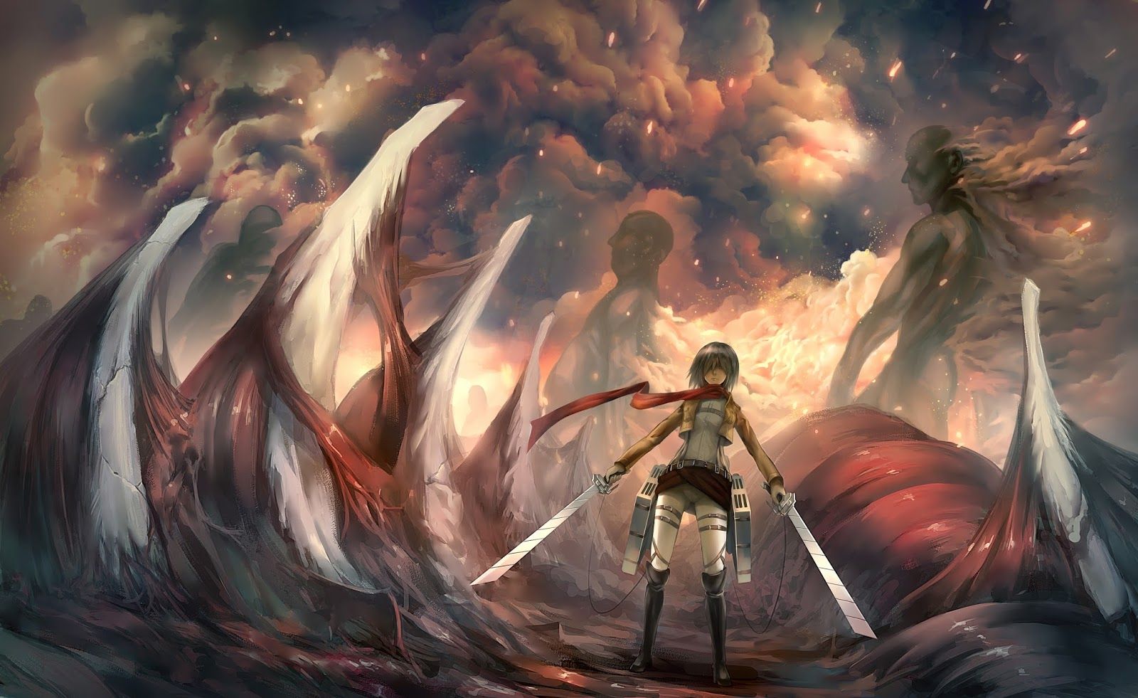 Epic Anime Battle Wallpapers on WallpaperDog