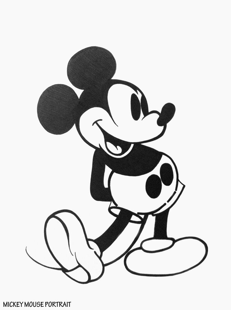old mickey mouse