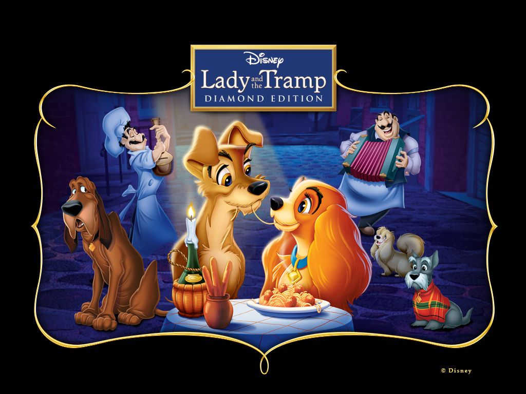 Lady And The Tramp Wallpapers  Wallpaper Cave