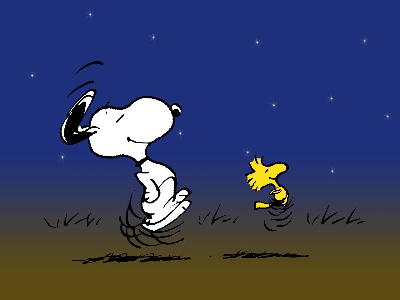 Snoopy Good Night Wallpapers On Wallpaperdog