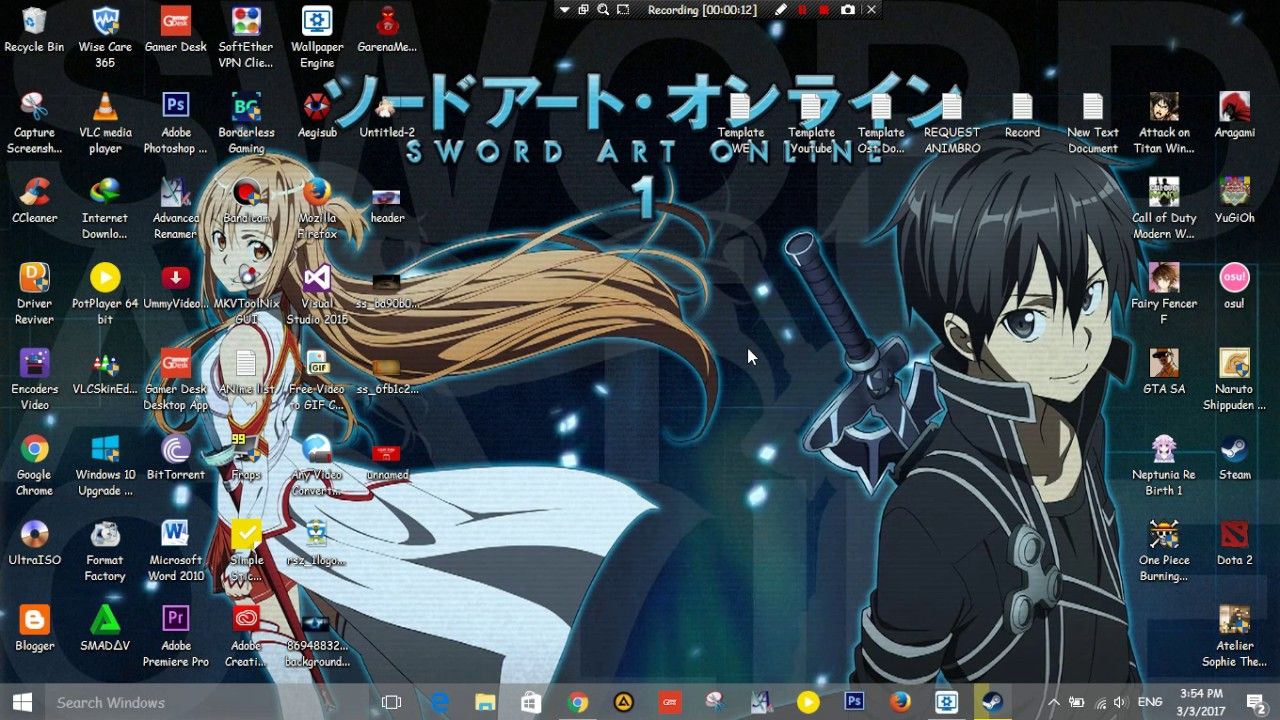 Sword Art Online 3 Wallpapers on WallpaperDog
