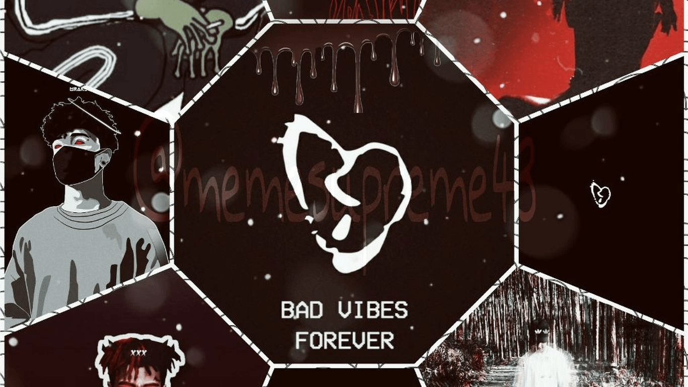 Bad Vibes Forever White iPhone Case for Sale by hinelle2yurino   Redbubble