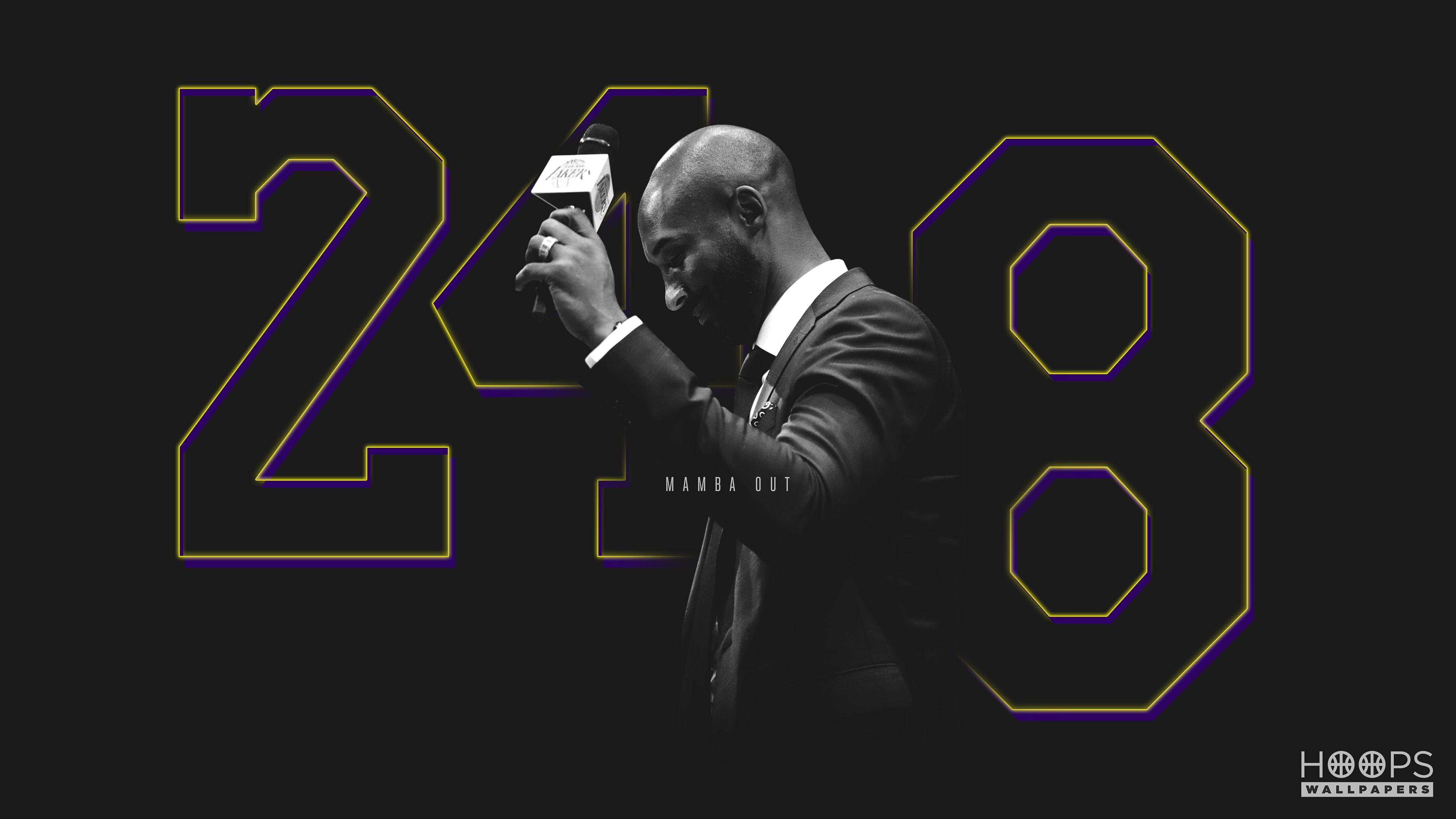 HD wallpaper Legend NBA Lakers Kobe Bryant Los Angeles Lakers Black  Mamba  Wallpaper Flare