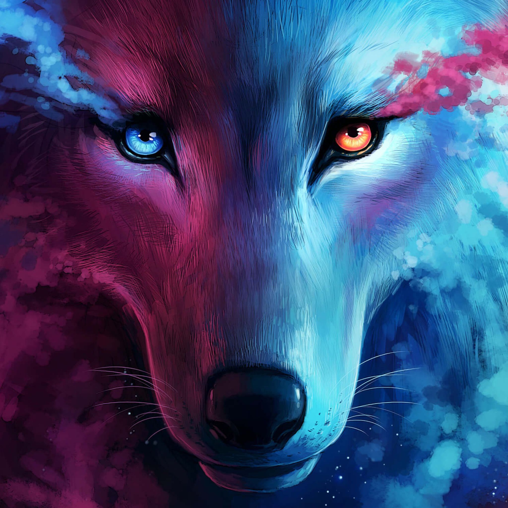 anime wolf wallpaper hd