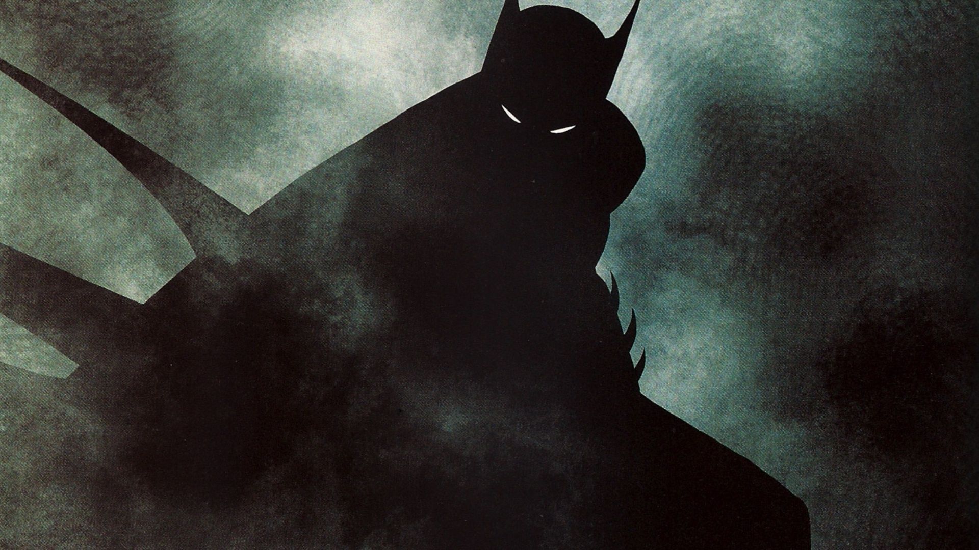 Batman sign Wallpaper 4K, Black background, DC Superheroes