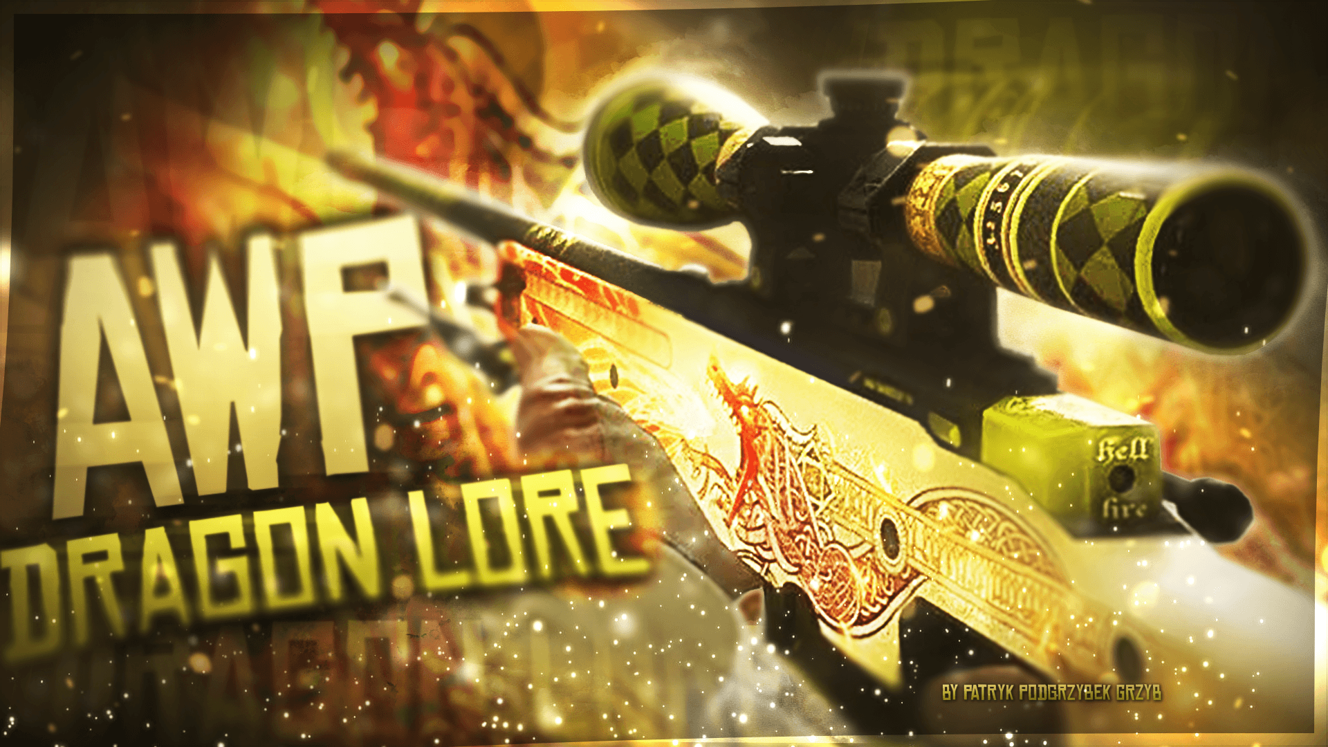 1366x768 Counter Strike Dragon Lore Weapon 4k 1366x768 Resolution HD 4k  Wallpapers, Images, Backgrounds, Photos and Pictures