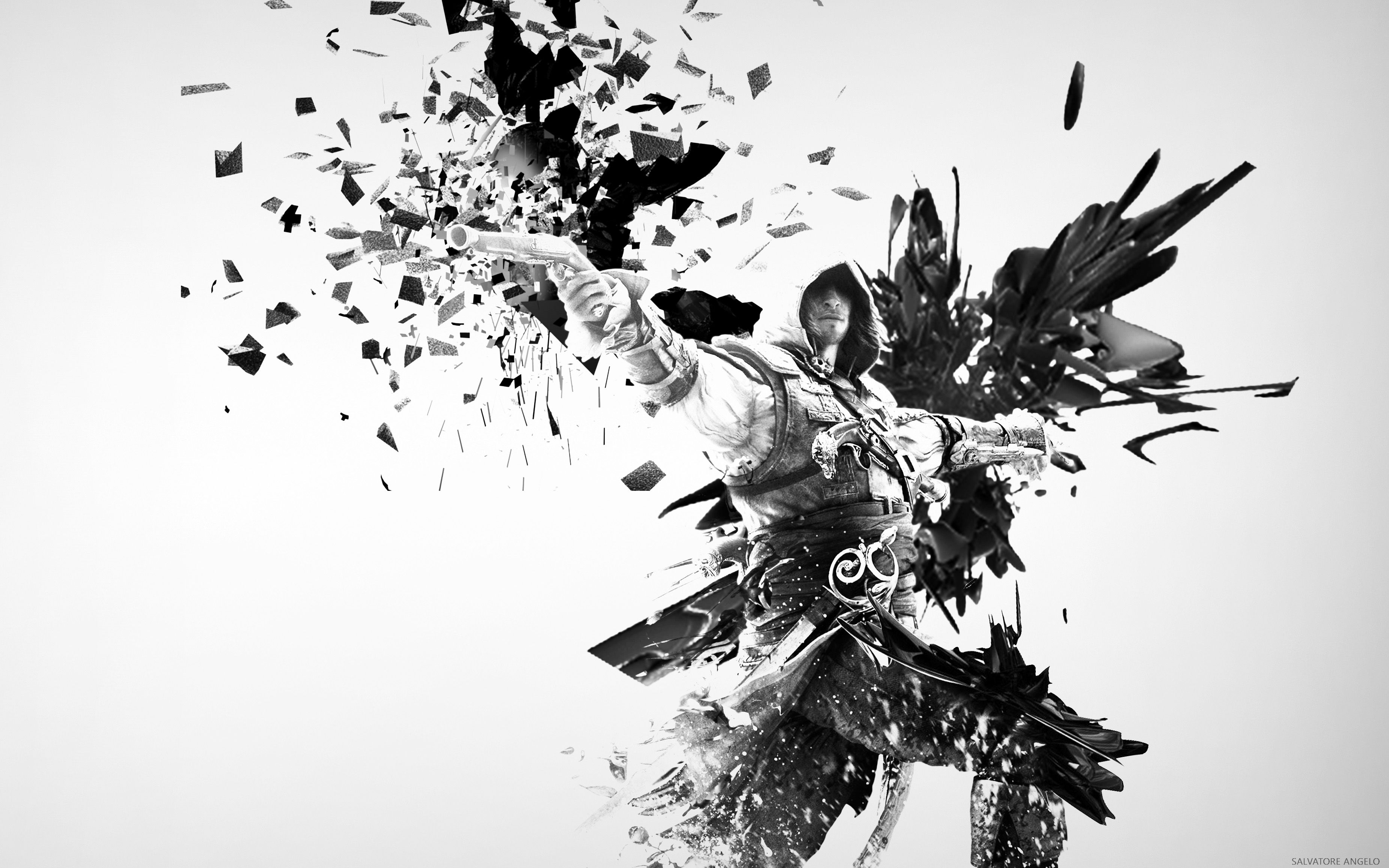 Black and White Gaming Wallpapers on WallpaperDog