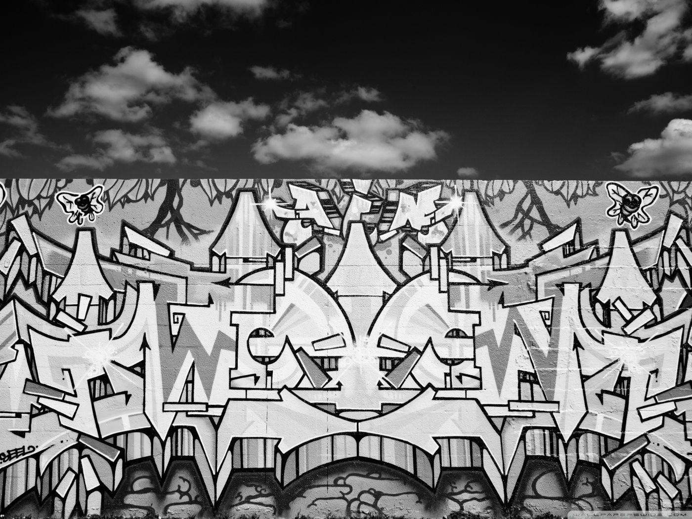 Black and White Graffiti Wallpapers on WallpaperDog