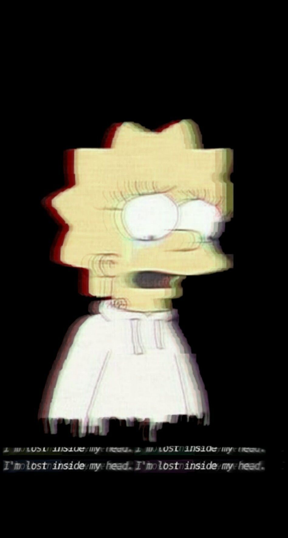 Sad Simpson Aesthetic Wallpapers On Wallpaperdog