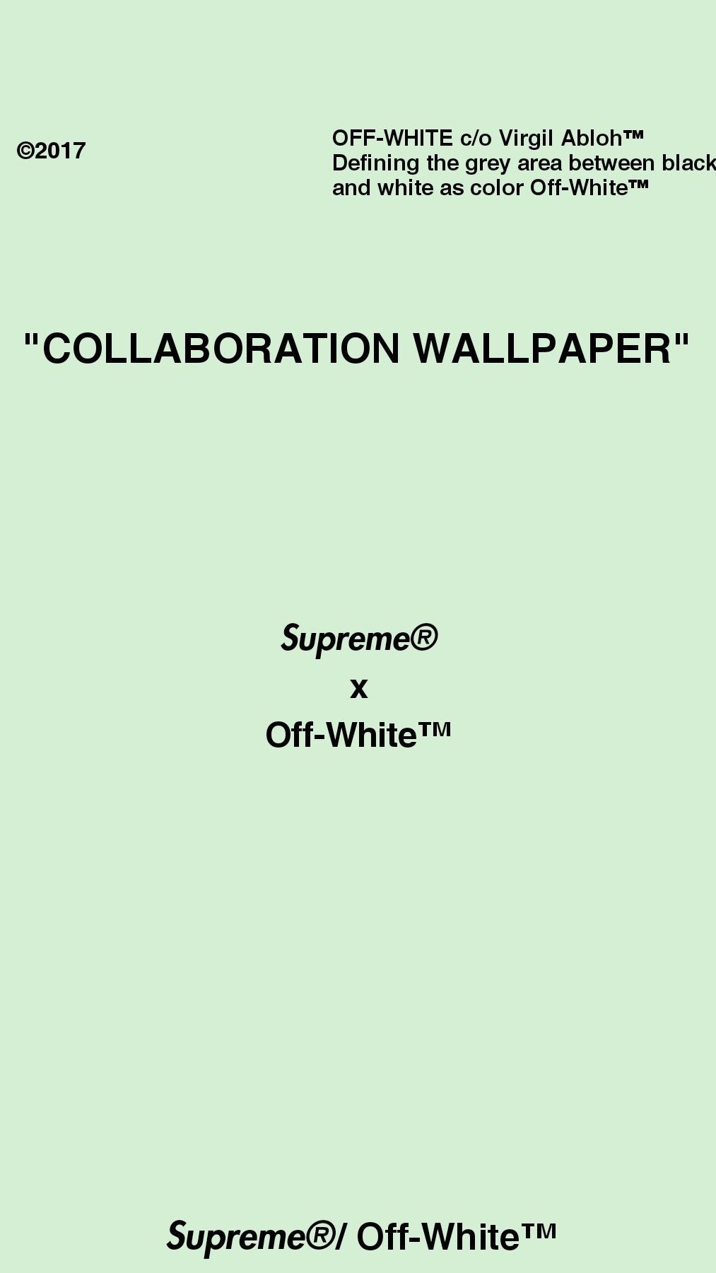 Off White Supreme Wallpapers On Wallpaperdog