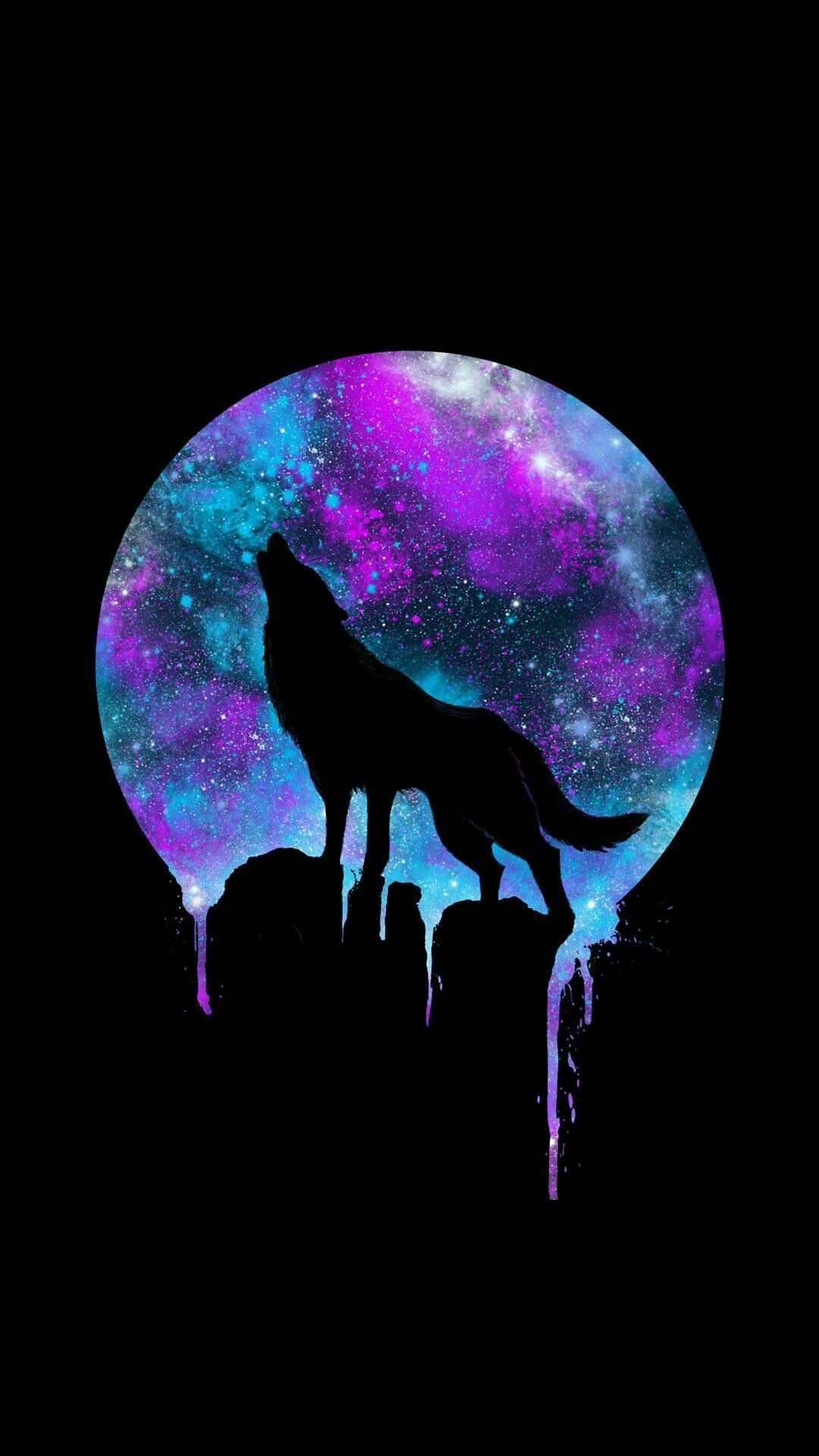 Download Neon Galaxy Wolf Wallpaper Free for Android  Neon Galaxy Wolf  Wallpaper APK Download  STEPrimocom