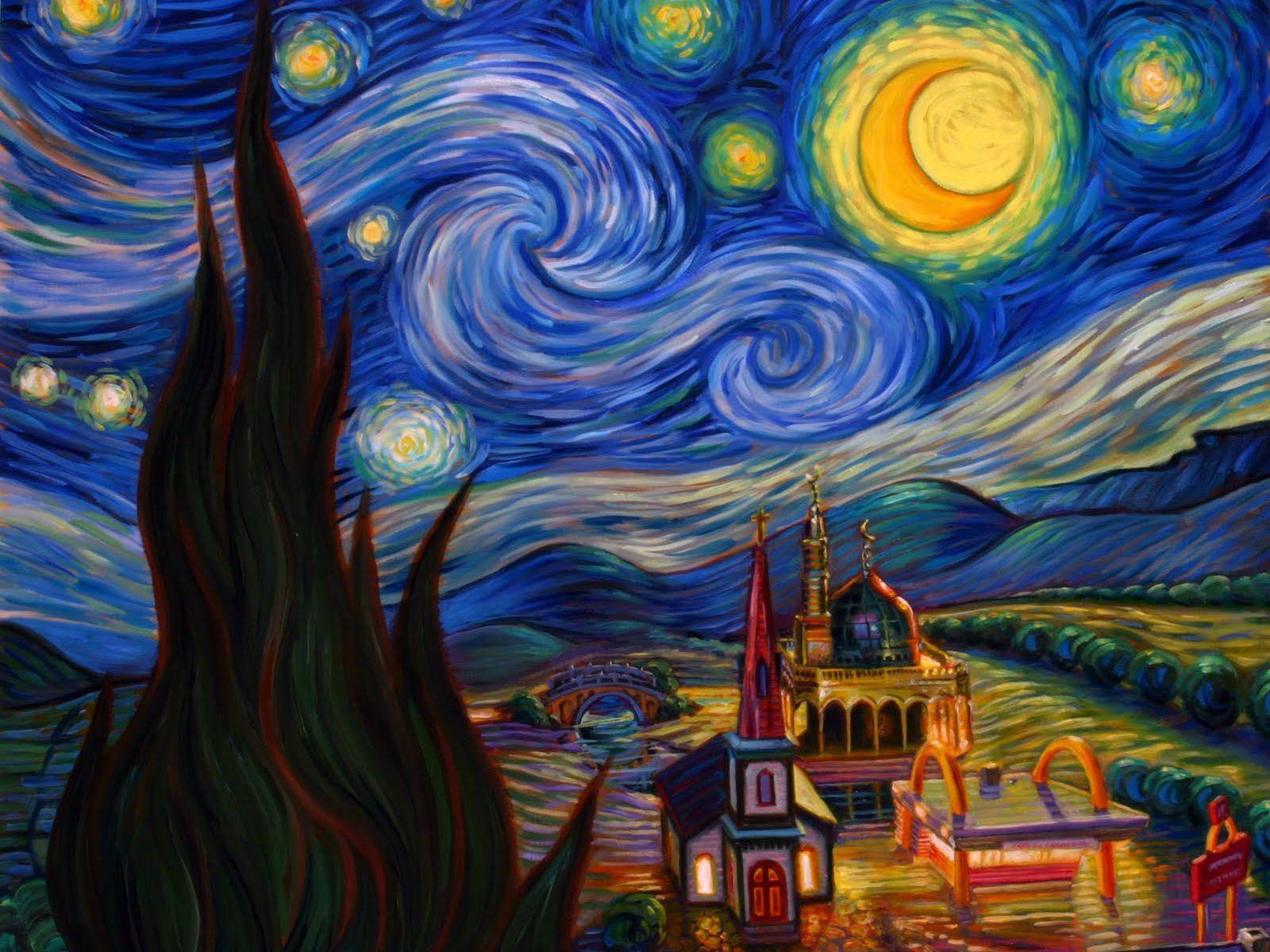Starry Starry Night Wallpapers On Wallpaperdog