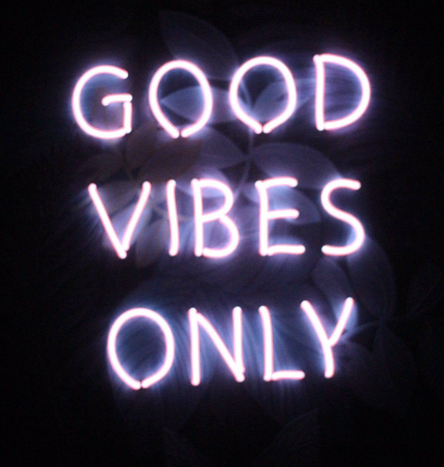 Positive Vibes Neon Hd Wallpapers On Wallpaperdog